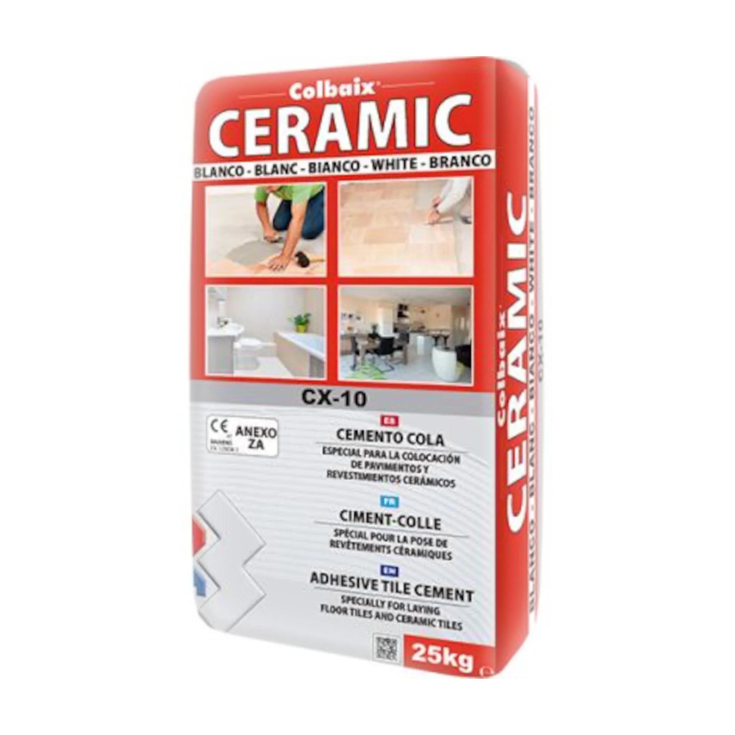 CX-10 Colbaix Ceramic adhesivo cerámico para azulejos y revestimientos interiores en Cuba