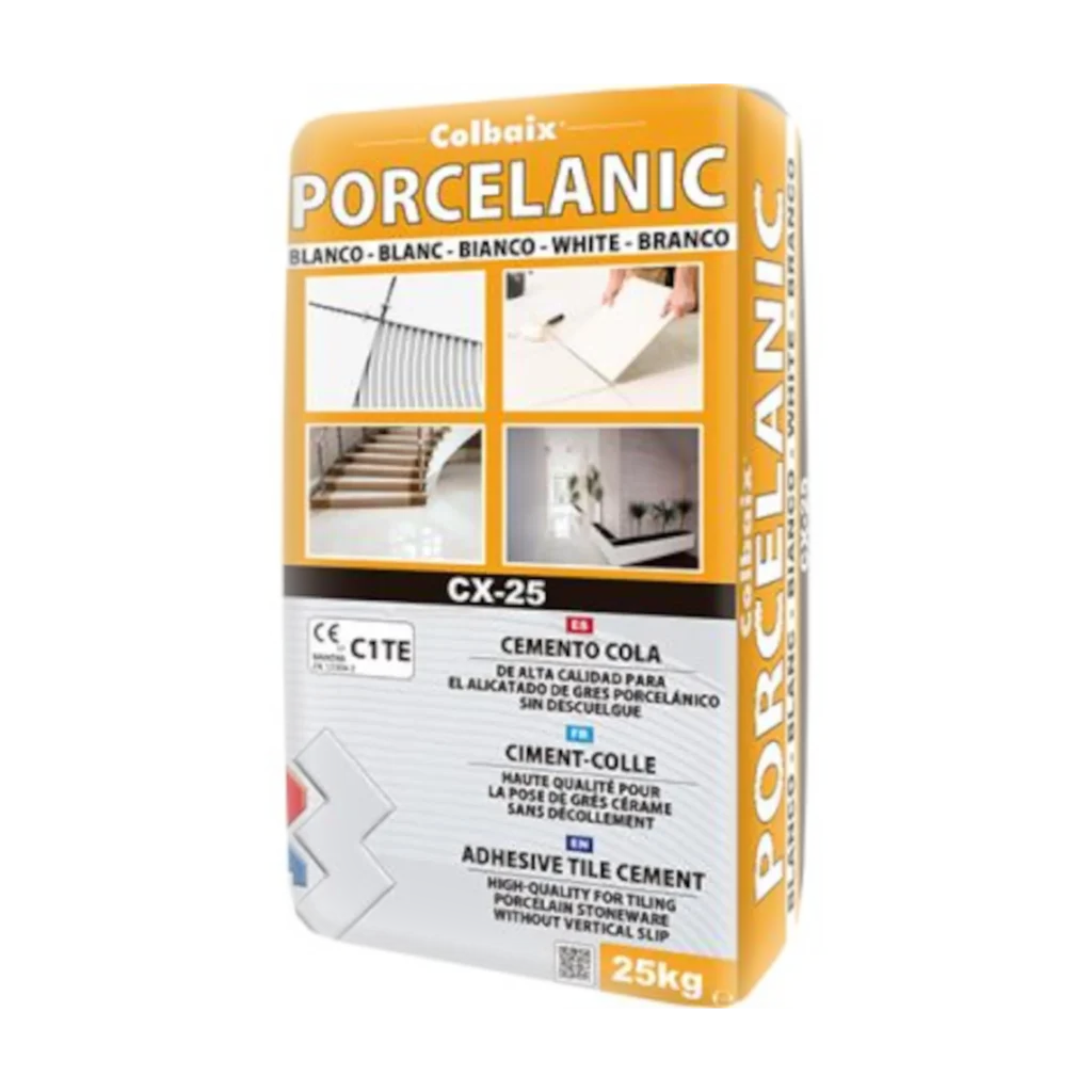 CX-25 Colbaix Porcelanic cemento cola para porcelánico en Cuba